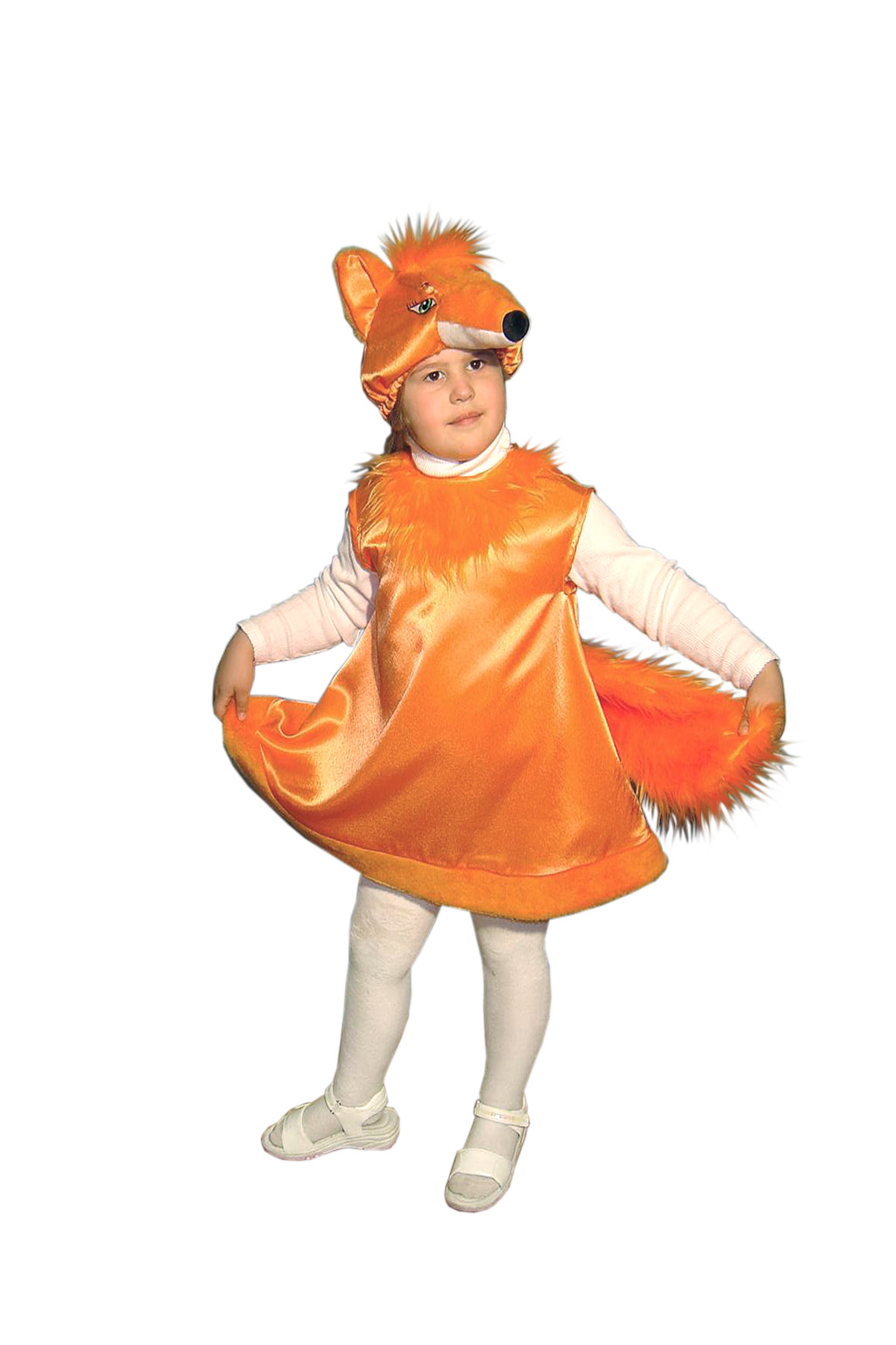 Карнавальные костюмы своими руками: костюм лисички